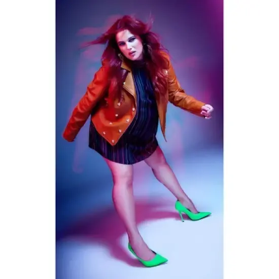 Women's Plus Size Megan Jacket - caramel | CITY CHIC image {5}