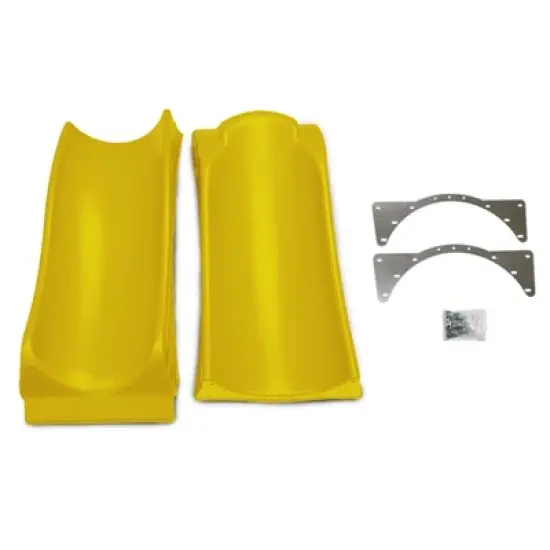 Gorilla Playsets 2-Piece Olympus Wave Slide - Mounts to 4.5-ft to 5-ft Deck Height image {2}