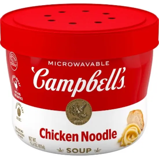 Campbell's Chicken Noodle Soup Microwaveable Cup - 15.4oz image {10}