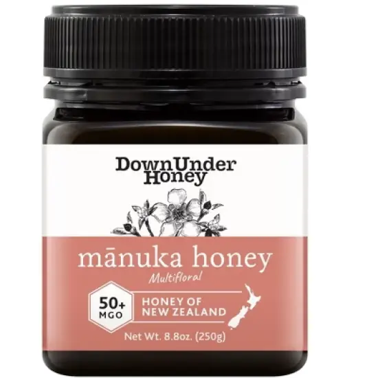 DownUnder Honey MGO 50+ Multifloral Manuka honey 250g image {6}