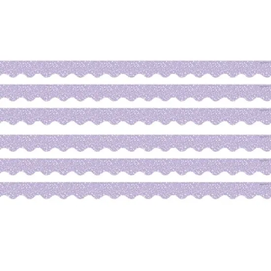 Teacher Created Resources&reg; Composition Purple Scalloped Border Trim, 35 Feet Per Pack, 6 Packs image {4}