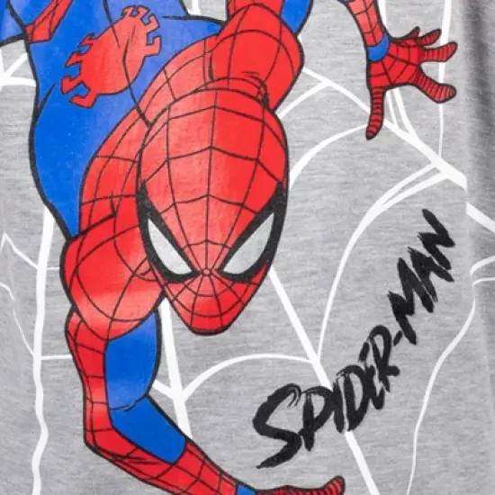 Marvel Avengers Spider-Man Iron Man T-Shirt and French Terry Shorts Outfit Set Toddler image {7}