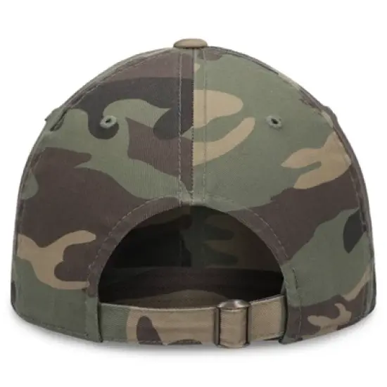 NCAA New Mexico Lobos Camo Unstructured Washed Cotton Hat image {3}