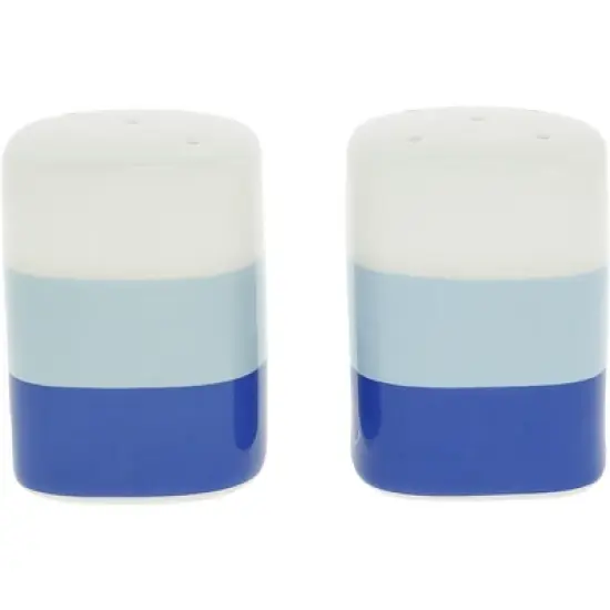 Pavilion Gift Company - Lake Life - 3 oz Salt & Pepper Ceramic Stoneware Shaker Set Cottage Waterfront image {5}