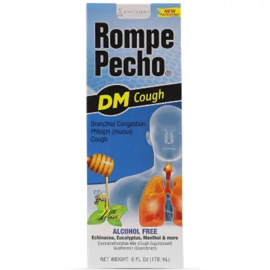 Rompe Pecho DM Cough Syrup 6Oz image {4}