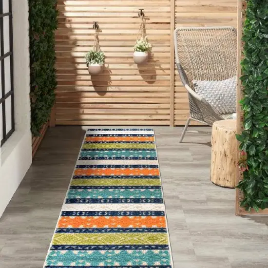 World Rug Gallery Vienna Bohemian Indoor/Outdoor Area Rug image {5}