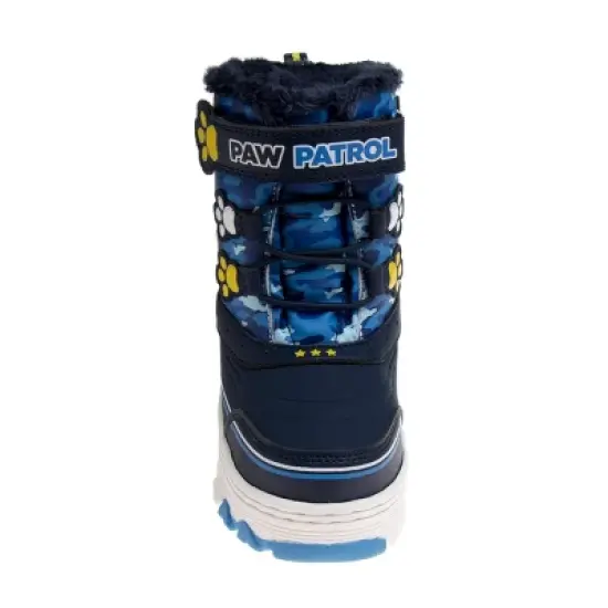 Paw Patrol Fur Lined Insulated Waterproof Winter Snow Boots &ndash; Chase and Marshall boy boots size 6-12 (Toddler/Little Kid) image {4}