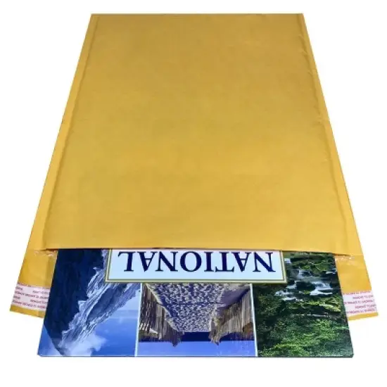 UOFFICE Pack of 800 Bulk Kraft Bubble Mailers 14.25" x 20" - #7 Self-Seal Padded Envelopes image {4}