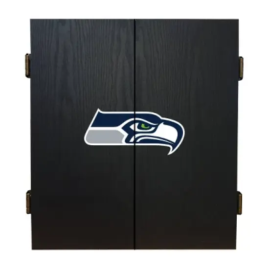 NFL Seattle Seahawks Fan's Choice Dartboard Set image {2}
