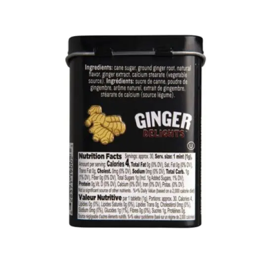 Ginger Delights Spicy Chai Candy Pastilles - Case of 12/12.84 oz image {2}