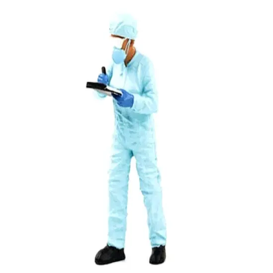 Hazmat Crew Figurine IV for 1/18 Scale Models by American Diorama image {2}