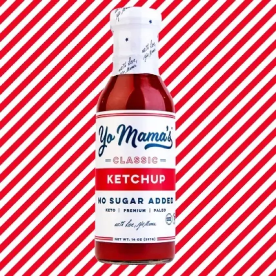 Yo Mama's Classic Ketchup -14 oz image {2}