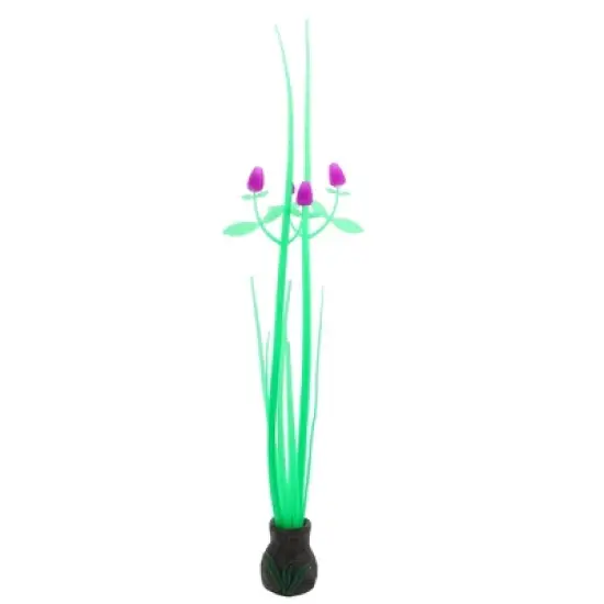 Unique Bargains Silicone Aquarium Simulation Coral Orchid Flower Fish Tank Landscape Decoration image {9}