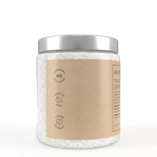 Olivia Care Bath Salt - Lavender Thyme - 21oz image {1}