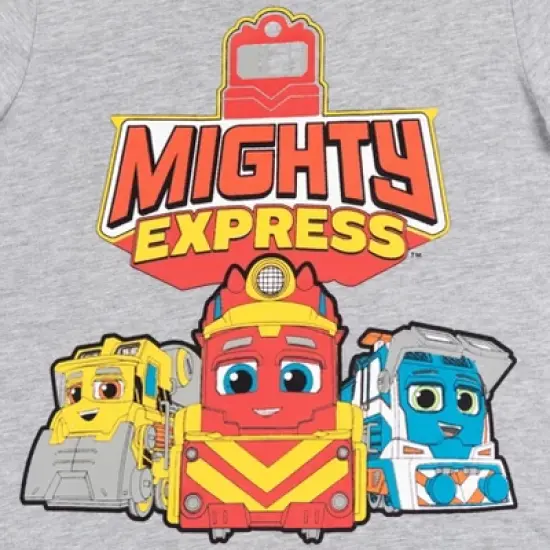 Mighty Express Nate Brock Milo 2 Pack Graphic T-Shirt Gray/Red  image {4}