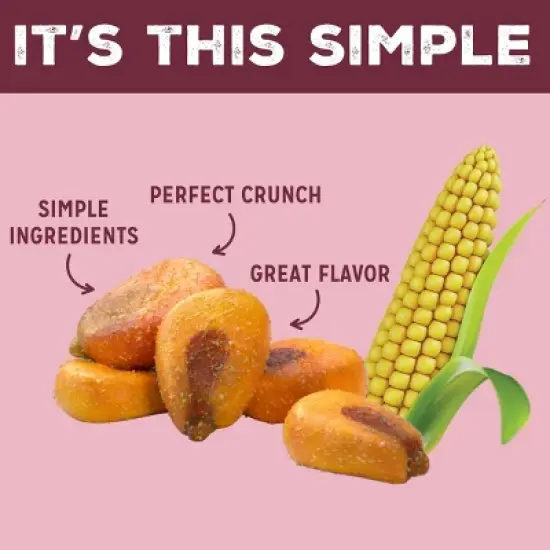 LOVE, CORN BBQ Crunchy Corn - 4oz image {2}