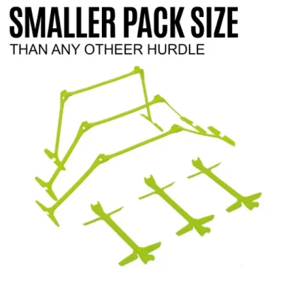 QUICKPLAY Adjustable Speed Hurdles (set of 6) image {8}