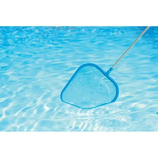 Poolmaster Swimming Pool Leaf Skimmer with 4" 2pc Pole - Essential Collection image {4}