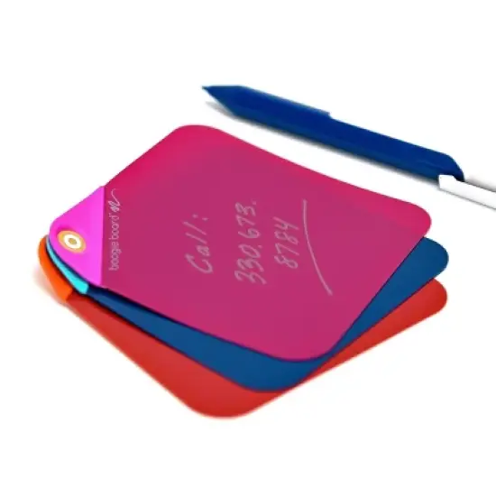 Boogie Board VersaNotes Reusable Notes 4"x4" Starter Pack image {5}