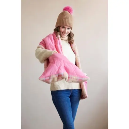 Shiraleah Black Zeta Double Sided Wrap image {4}