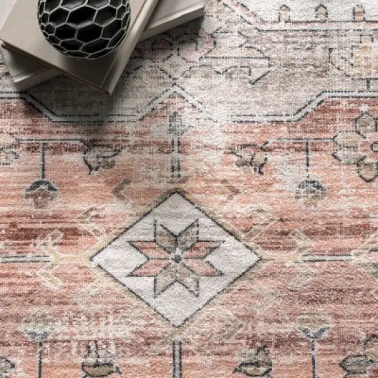 nuLOOM Banks Vintage Machine Washable Area Rug image {5}