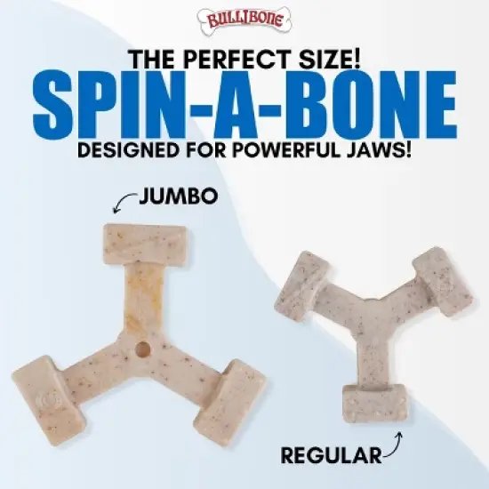 Bullibone Spinabone Dog Chew Toy image {4}