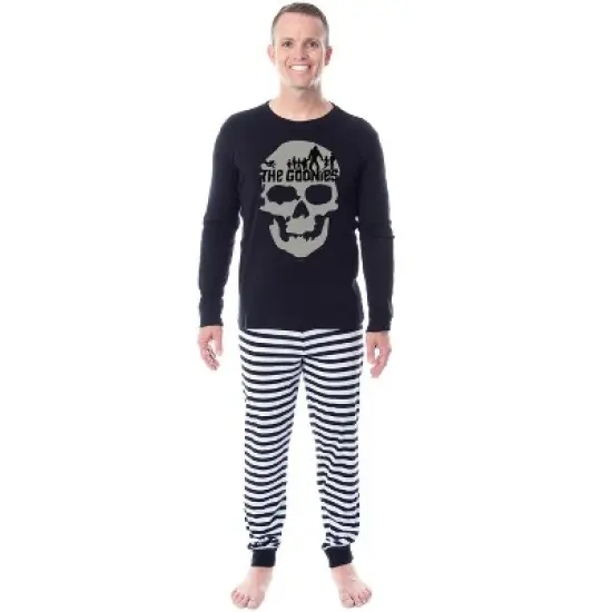 The Goonies Skull Logo Cotton Matching Family Pajama Set For Adults And Kids image {4}