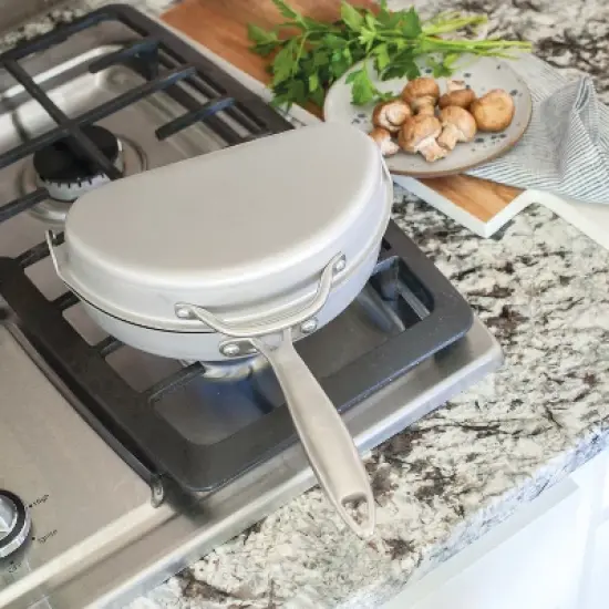 Nordic Ware Italian Frittata and Omelet Pan- Gray image {5}