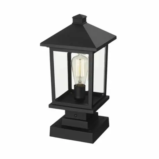 Z-Lite Portland 1 - Light Lantern in  Black image {2}