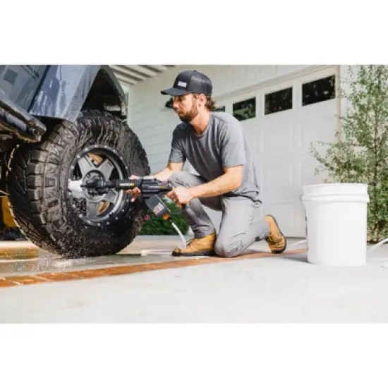 Worx WA4042 Rotary Cleaning Brush, Quick Snap Connection, Fits: WG625, WG629, WG630, WG640 and WG644 Series image {8}