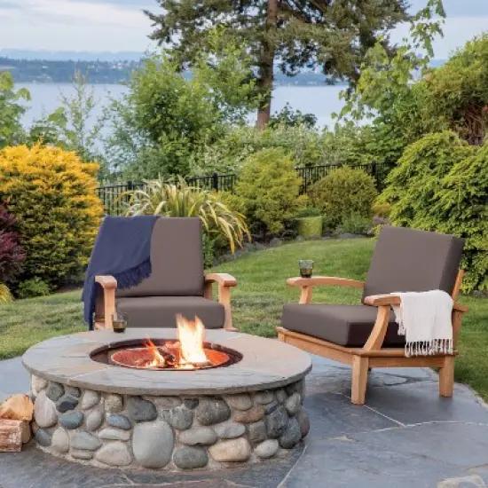 Ravenna Water-Resistant Patio Lounge Chair/Loveseat Back Cushion - Classic Accessories image {8}