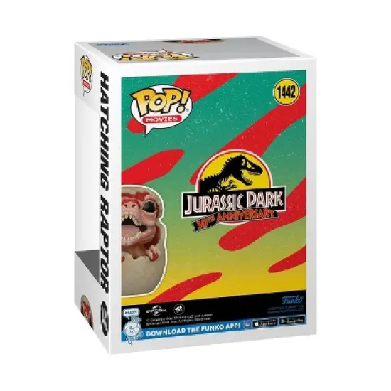 Funko POP! Movies: Jurassic Park Hatching Raptor Vinyl Figure image {2}