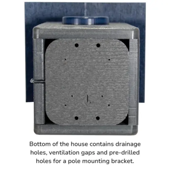 JCS Wildlife Smart Bluebird House - Wi-Fi Camera & Solar Powered Birdhouse, Live Streaming, Bird Nest Monitoring image {9}