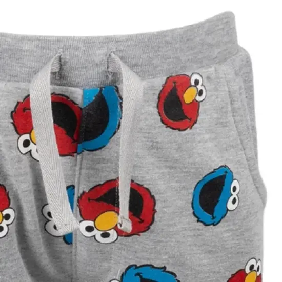 Sesame Street Cookie Monster Elmo French Terry Sweatshirt and Pants Set Toddler image {5}