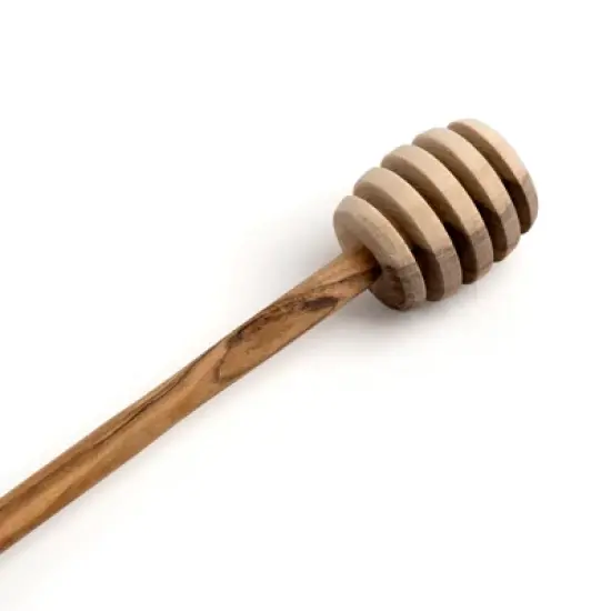 Berard Olive Wood 6-Inch Honey Dipper image {2}