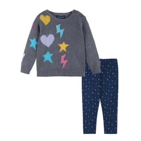 Andy & Evan  Infant  Girls Lightning Sweater Set image {7}