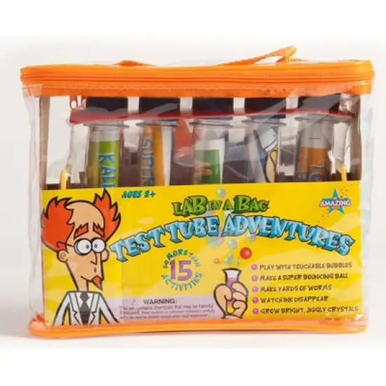Be Amazing! Toys Test Tube Adventures Lab-in-a-Bag image {1}