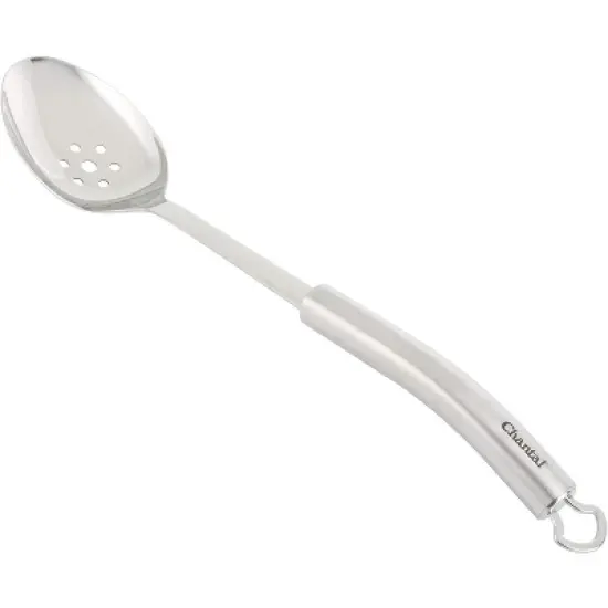 Chantal 14-Inch Perforated Spoon, Stainless Steel image {4}