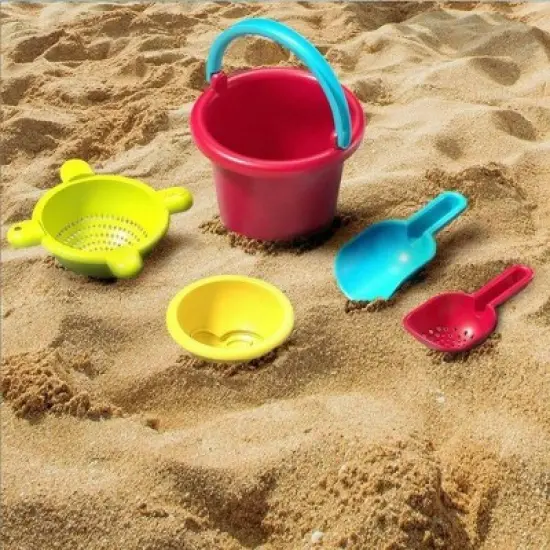 HABA Sand Toys Basic Set - 5 Piece Toddler Sized Set image {1}