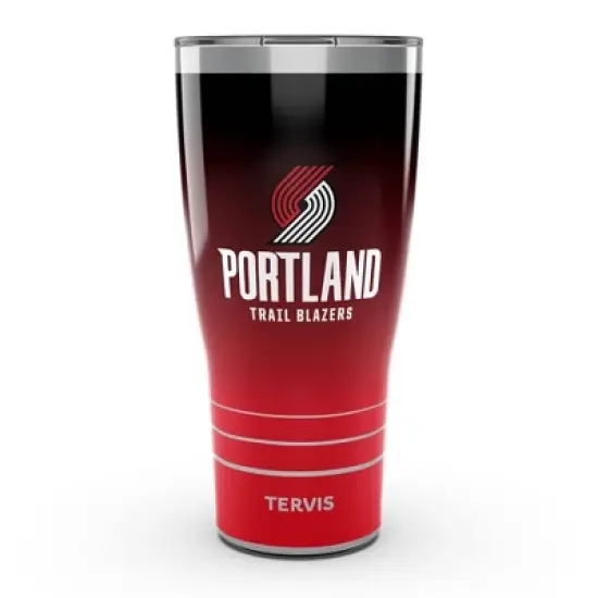 NBA Portland Trail Blazers 30oz Ombre Stainless Steel Tumbler image {4}