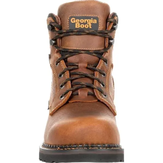 Men's Brown Georgia Giant Revamp Waterproof Work Boot Size 11.5(Wide) image {2}
