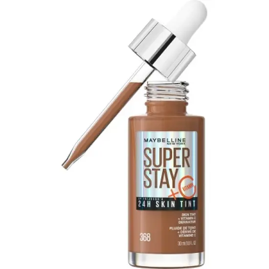 Maybelline Super Stay 24HR Skin Tint Foundation with Vitamin C - 1 fl oz image {23}