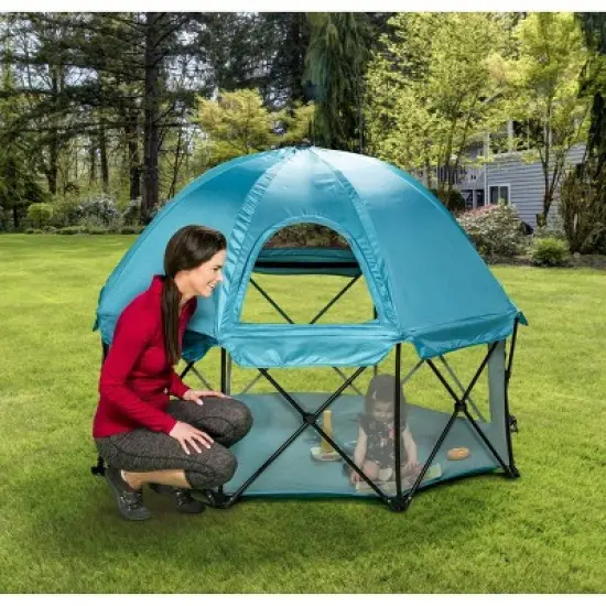 Regalo My Play Deluxe Extra Large Portable Play Yard Baby Gates image {5}