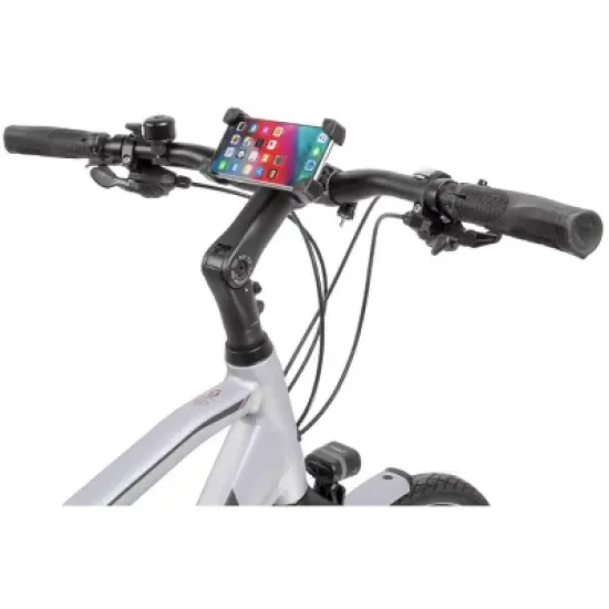 X-Grip Handlebar Mounted Cell Phone Holder, Black image {1}