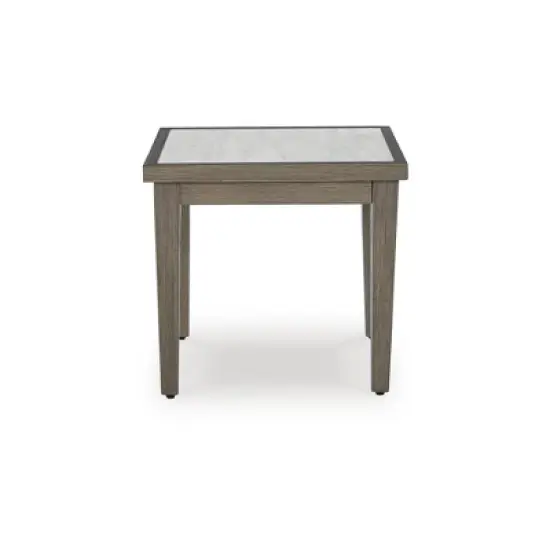 Signature Design by Ashley Rainier Ranch Square End Table, Brown image {2}