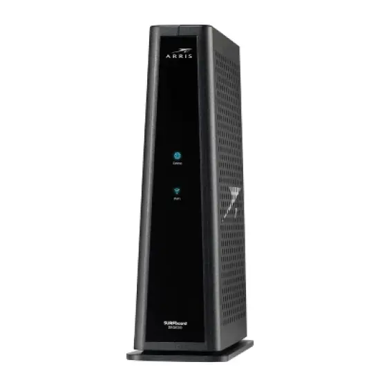 ARRIS SURFboard DOCSIS 3.1 Wi-Fi Cable Modem, Model SBG8300 (Black) image {3}