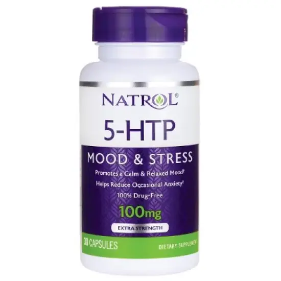 Natrol Dietary Supplements 5-Htp 100 mg Capsule 30ct image {3}