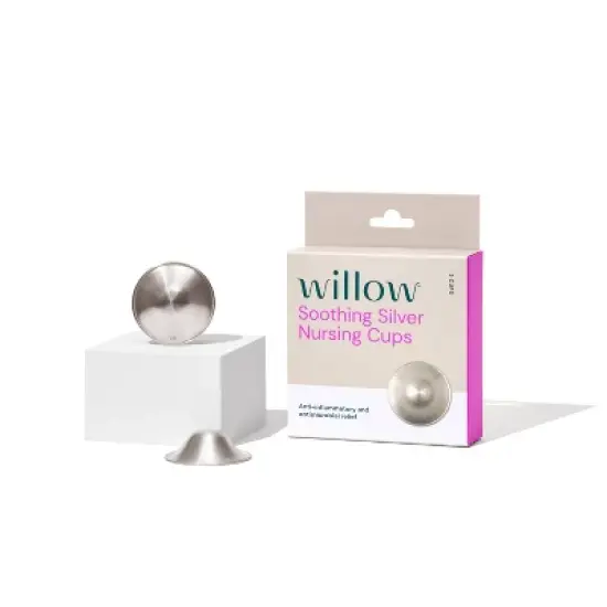 WILLOW Silver Nursing Nipple Shield Cups - 2pk image {6}
