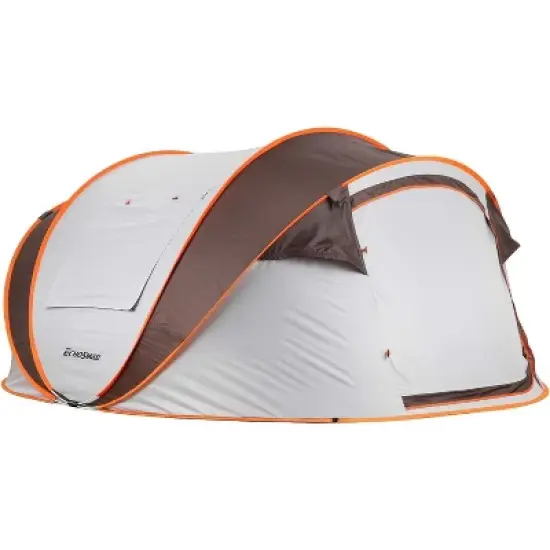 MaseiKar Camping Instant Pop Up Tent, 6 Person, Water Resistant Dome, Easy Setup for Camping Hiking and Outdoor, Portable with Carry Bag, 3 Season image {7}