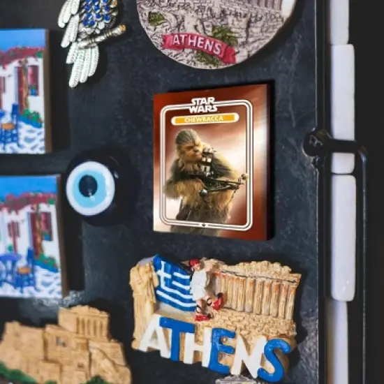 NMR Distribution Star Wars Chewbacca 2.5 x 3.5 Inch Flat Magnet image {1}